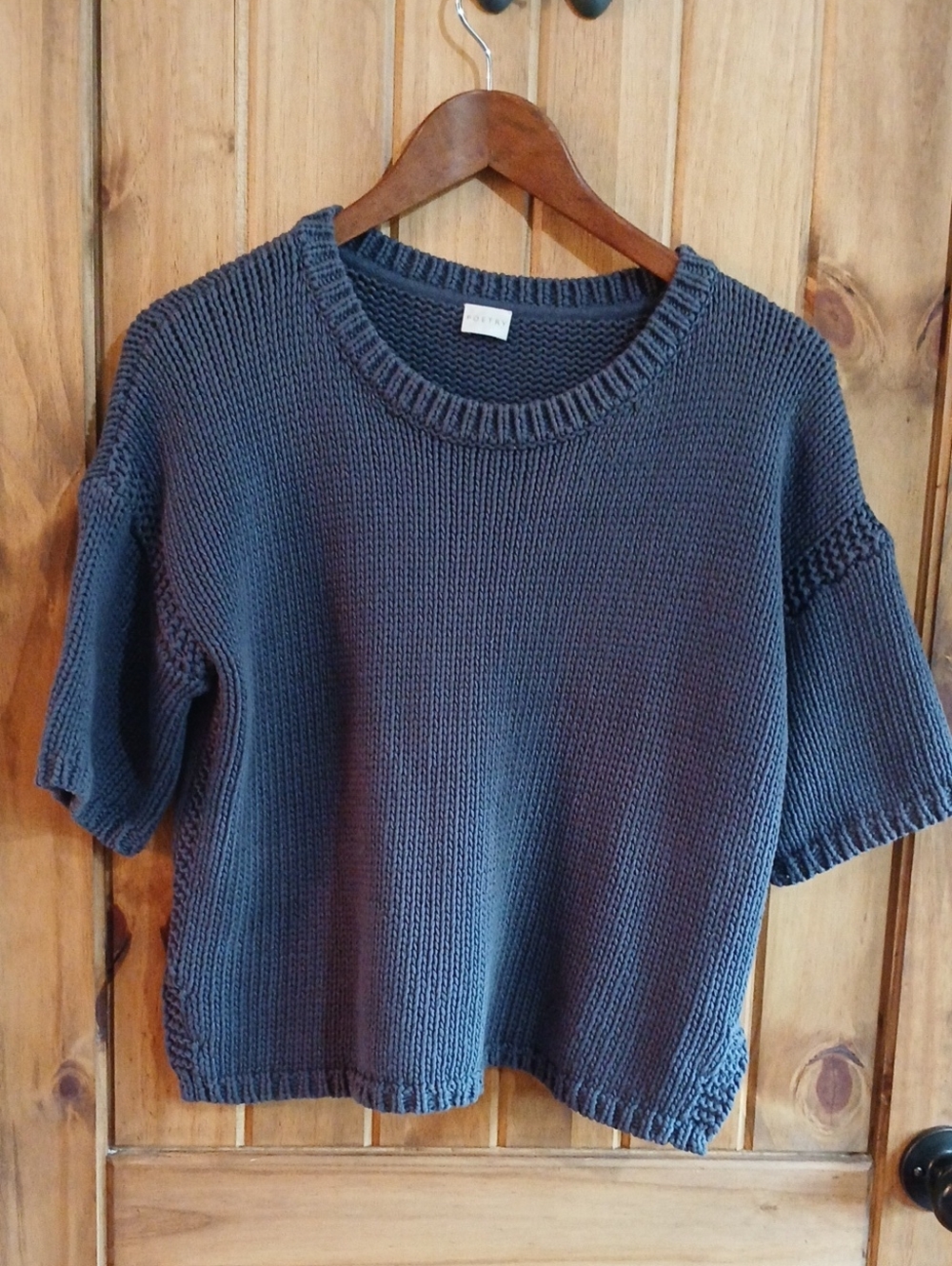 Poetry Crop Chunky Sweater - 6